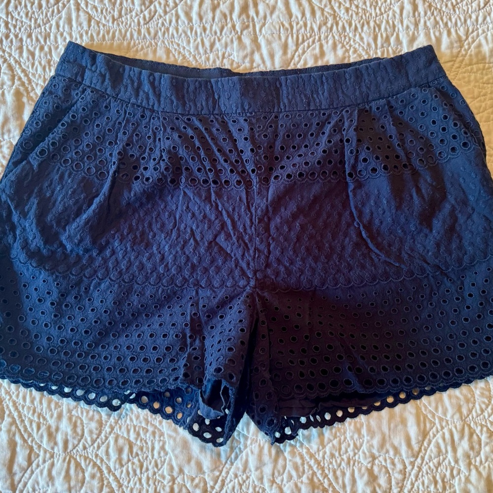 J. Crew Blue Bermuda Shorts Casual Summer Style